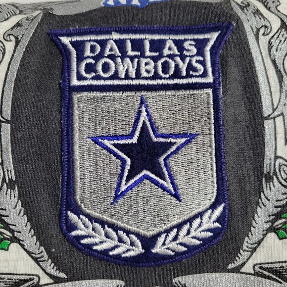 Vintage 90s Nutmeg Dallas Cowboys NFC Eastern Division T-Shirt Men’s XL NFL - Picture 5 of 12